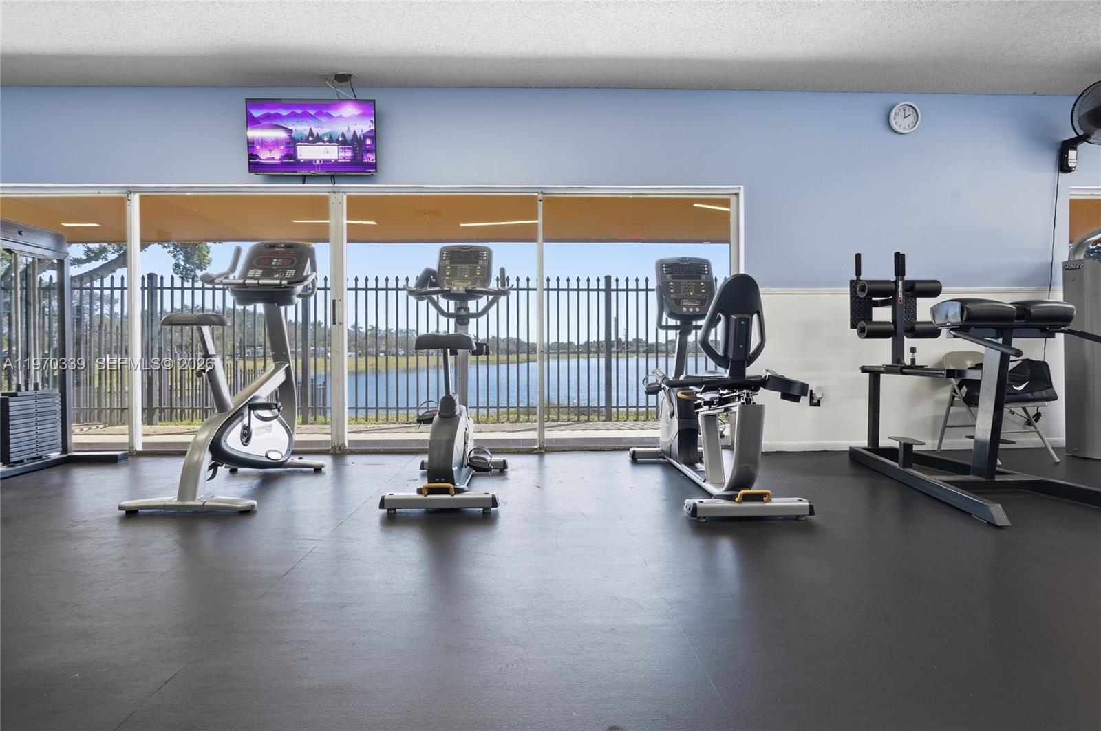 12845 Southwest 72nd Terrace Miami, FL 33183 - Photo 30 of 33 a view of a room with gym equipment