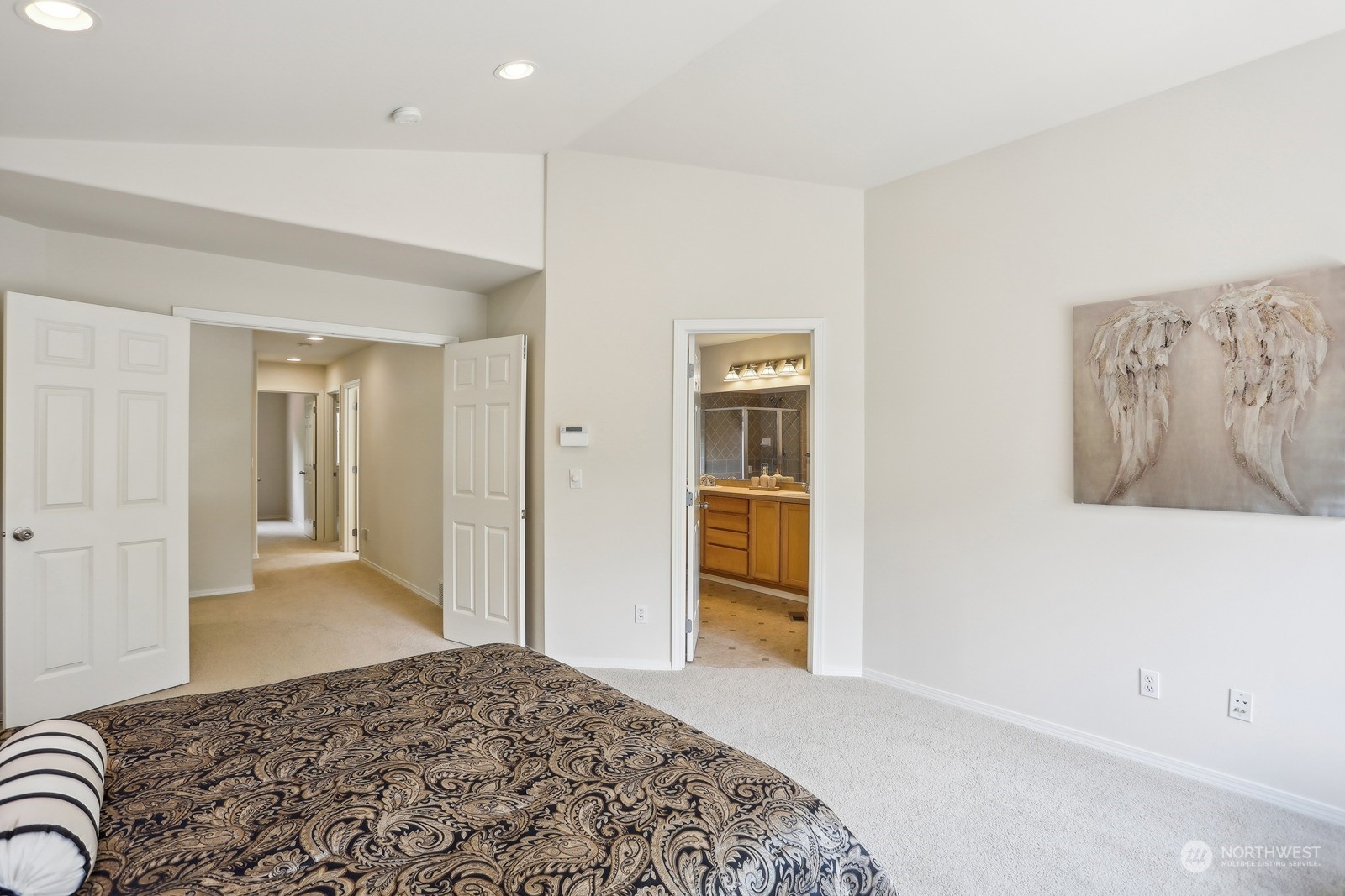 22712 30th Court Southeast Bothell, WA 98021 - Photo 23 of 38 a bedroom with a bed and a couch