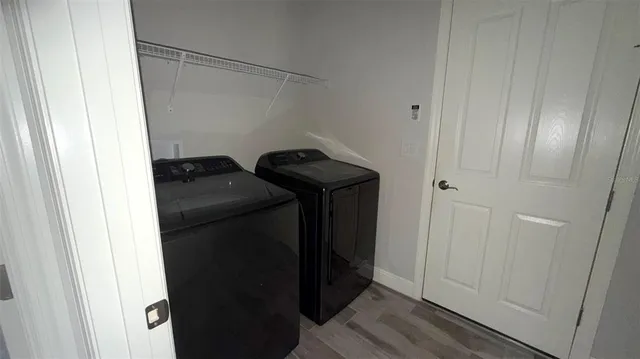 a view of storage and utility room in a house