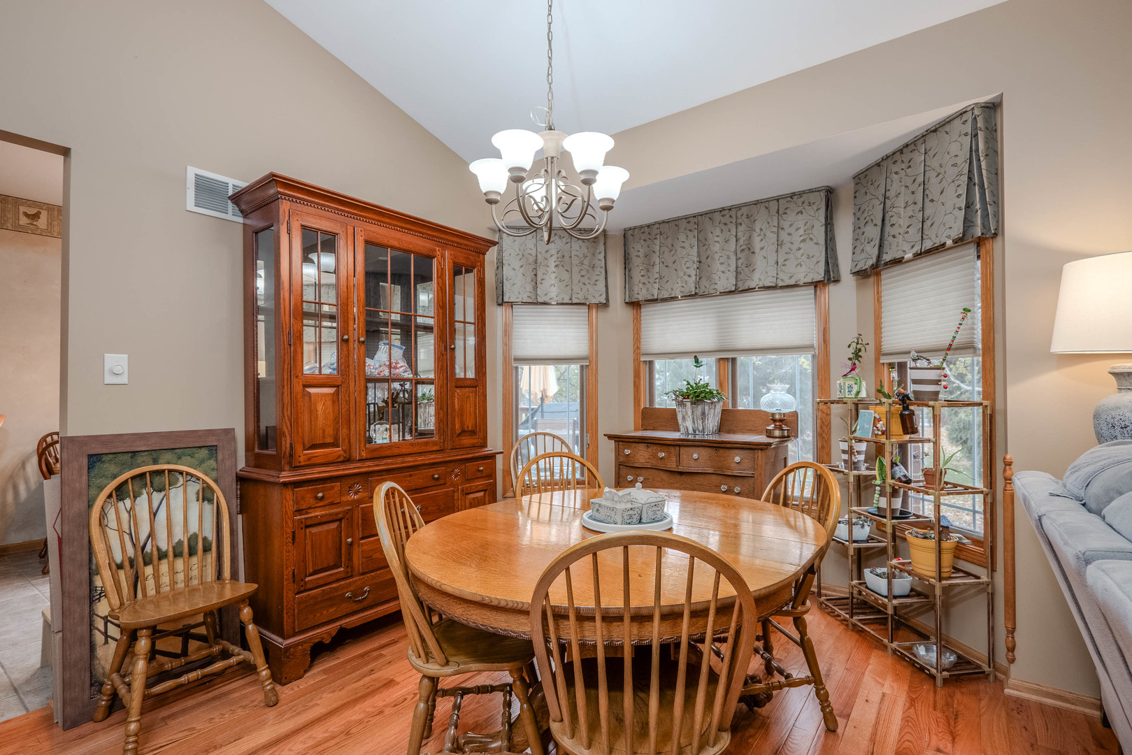 18808 Foxglove Lane Mokena, IL 60448 - Photo 6 of 26 a view of a a dining room with furniture window and wooden floor