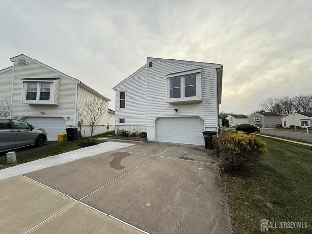 a house view with a outdoor space