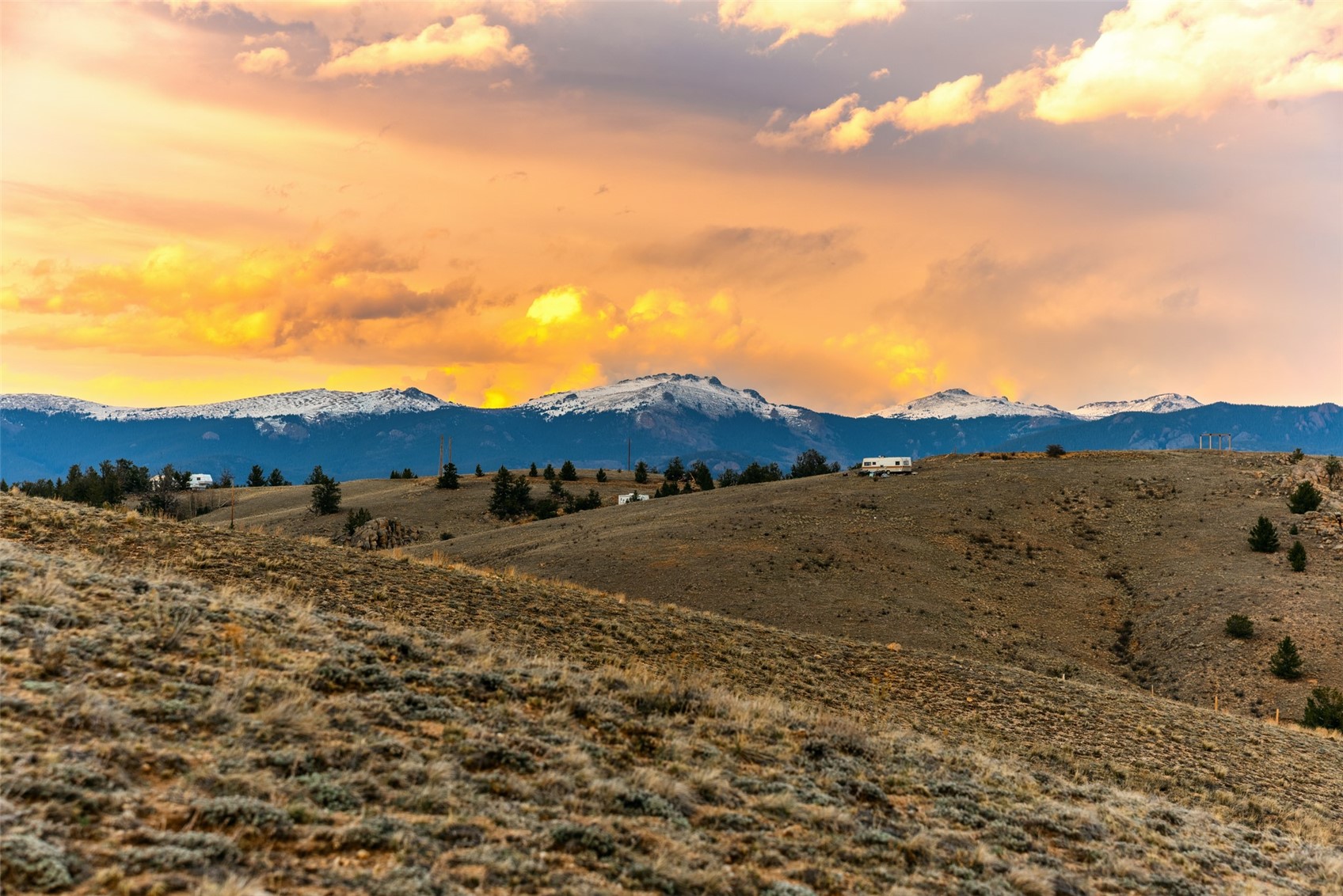 440 Arland Road Como, CO 80432 - Photo 36 of 49 a view of an outdoor space and mountain view