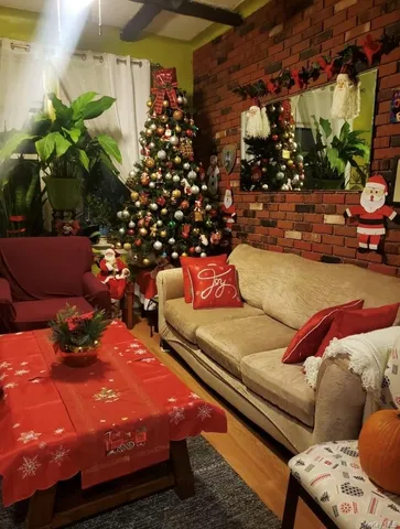 a room with furniture and wooden floor