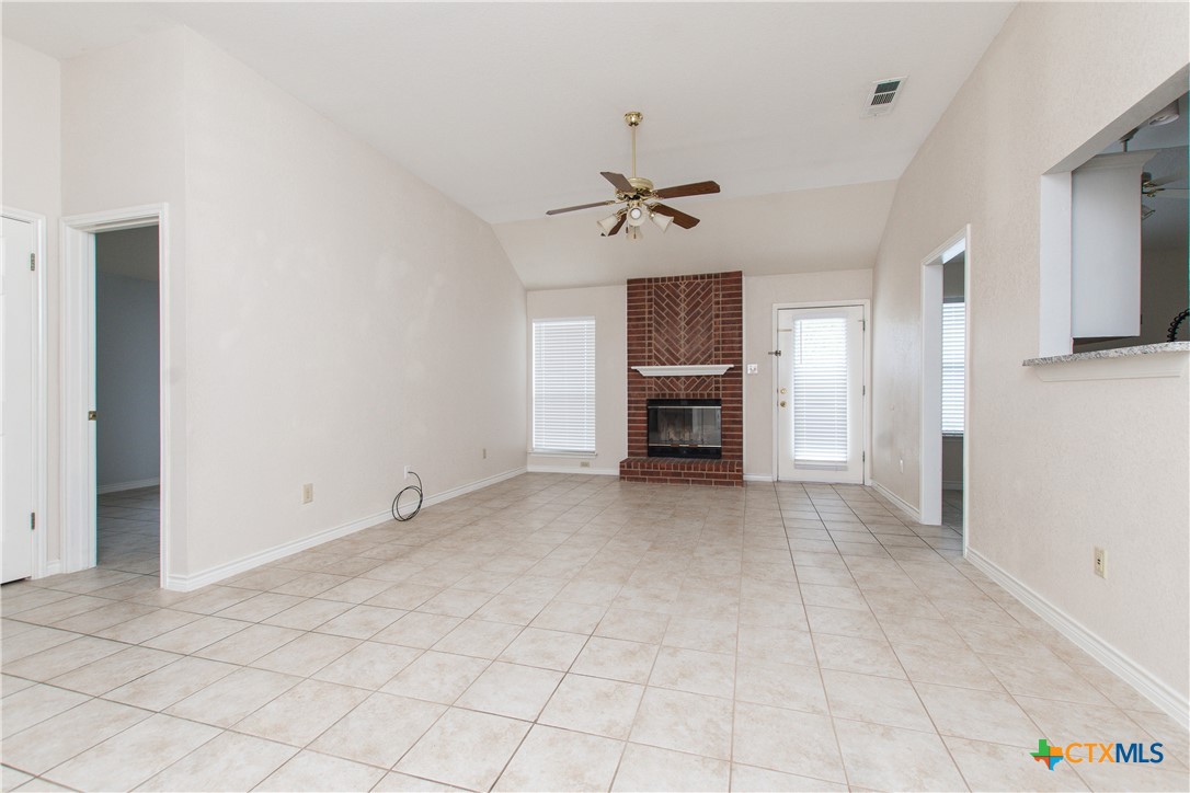 4713 Stagecoach Trail Temple, TX 76502 - Photo 2 of 23 a view of empty room with a fireplace