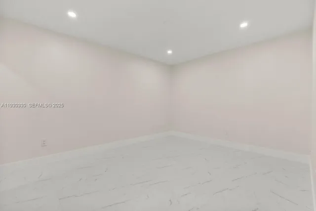 a view of empty room