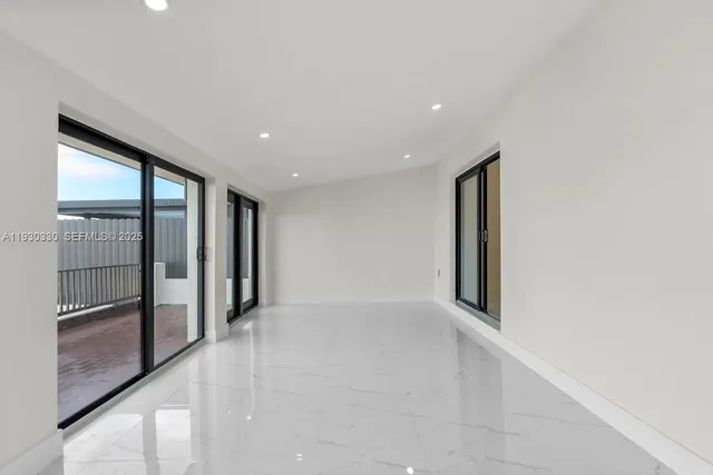 a view of balcony and deck