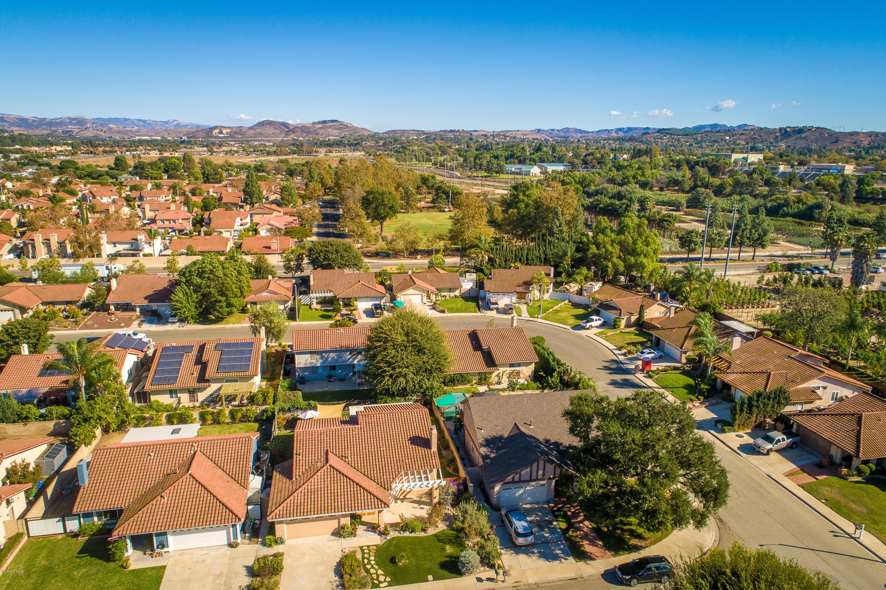 4722 Avedon Road Moorpark, CA 93021 - Photo 2 of 38 an aerial view of a city
