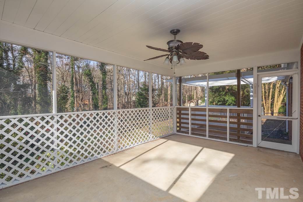 8913 Hunting Trail Raleigh, NC 27613 - Photo 15 of 19 a view of outdoor space with deck