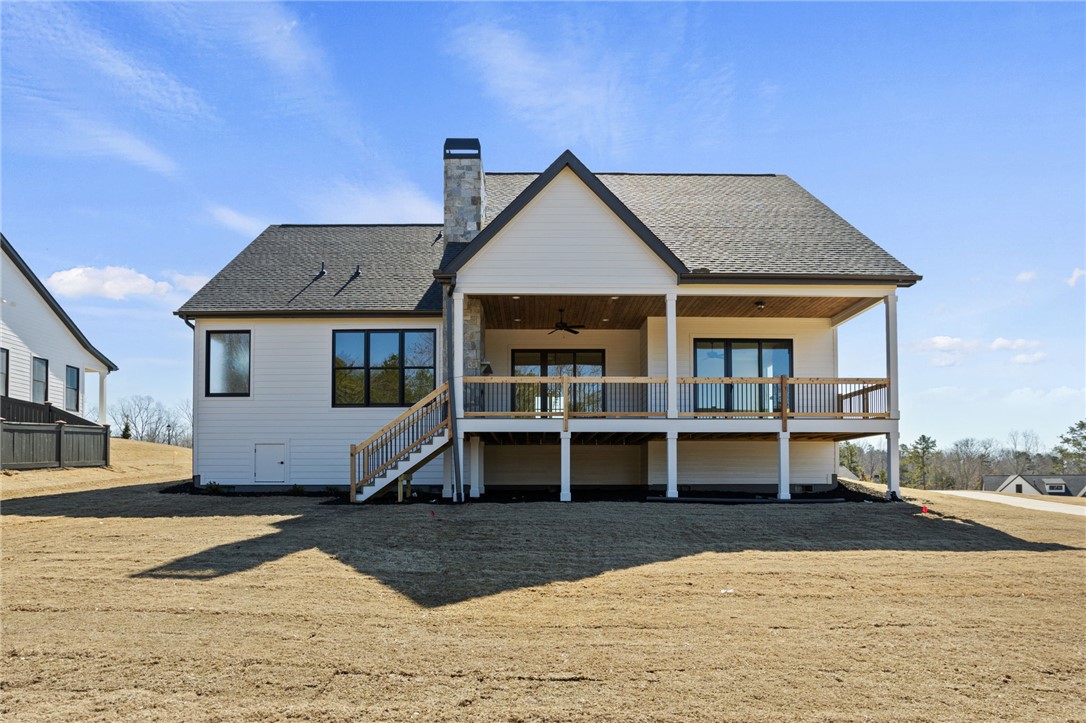 528 Rosedale Way Seneca, SC 29672 - Photo 25 of 29 Back of Home 2