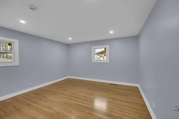 a view of empty room