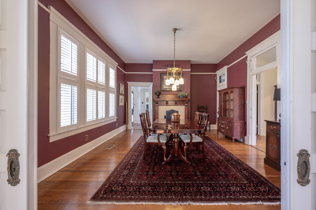 215 7th Street Columbus, GA 31901 - Photo 19 of 64 a view of a dining room with furniture window and wooden floor