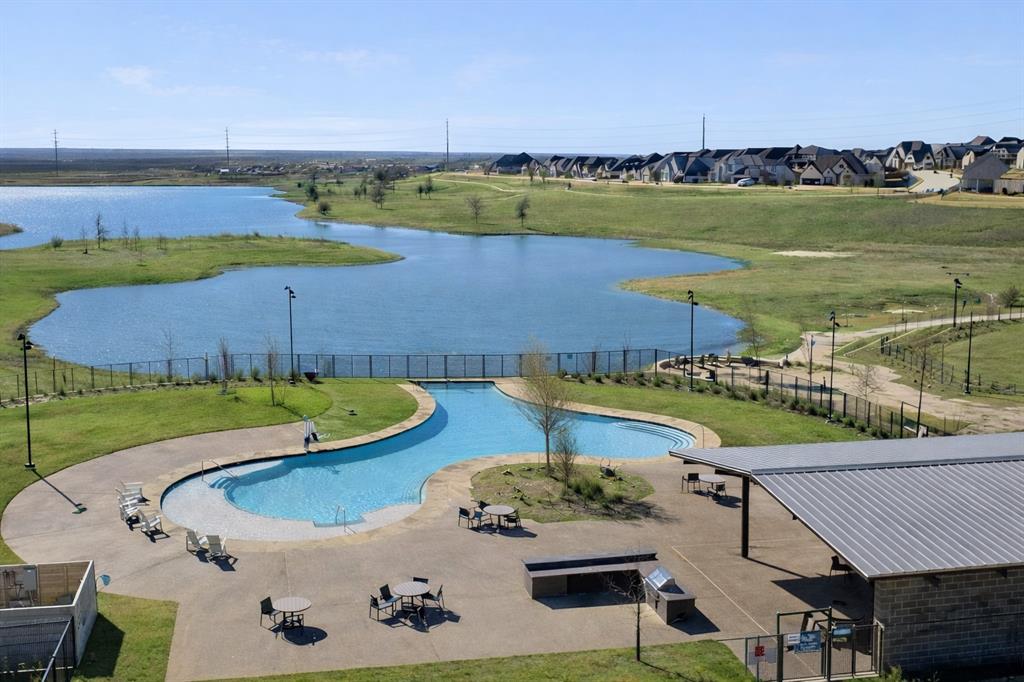 207 Buffalo Boulevard Rhome, TX 76078 - Photo 38 of 40 Walking Trail around the lake at sunset and Fishing encouraged.