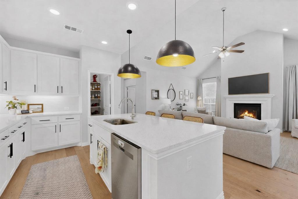 207 Buffalo Boulevard Rhome, TX 76078 - Photo 7 of 40 This is it - the scene stealing view into a cathedral vaulted gathering.