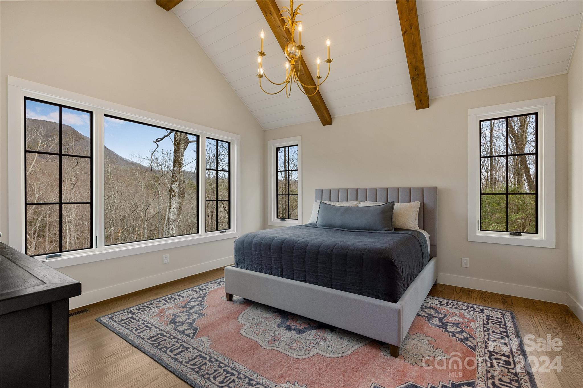 510 Boiling Springs Road Sapphire, NC 28774 - Photo 22 of 48 a living room with a couch and next to a window