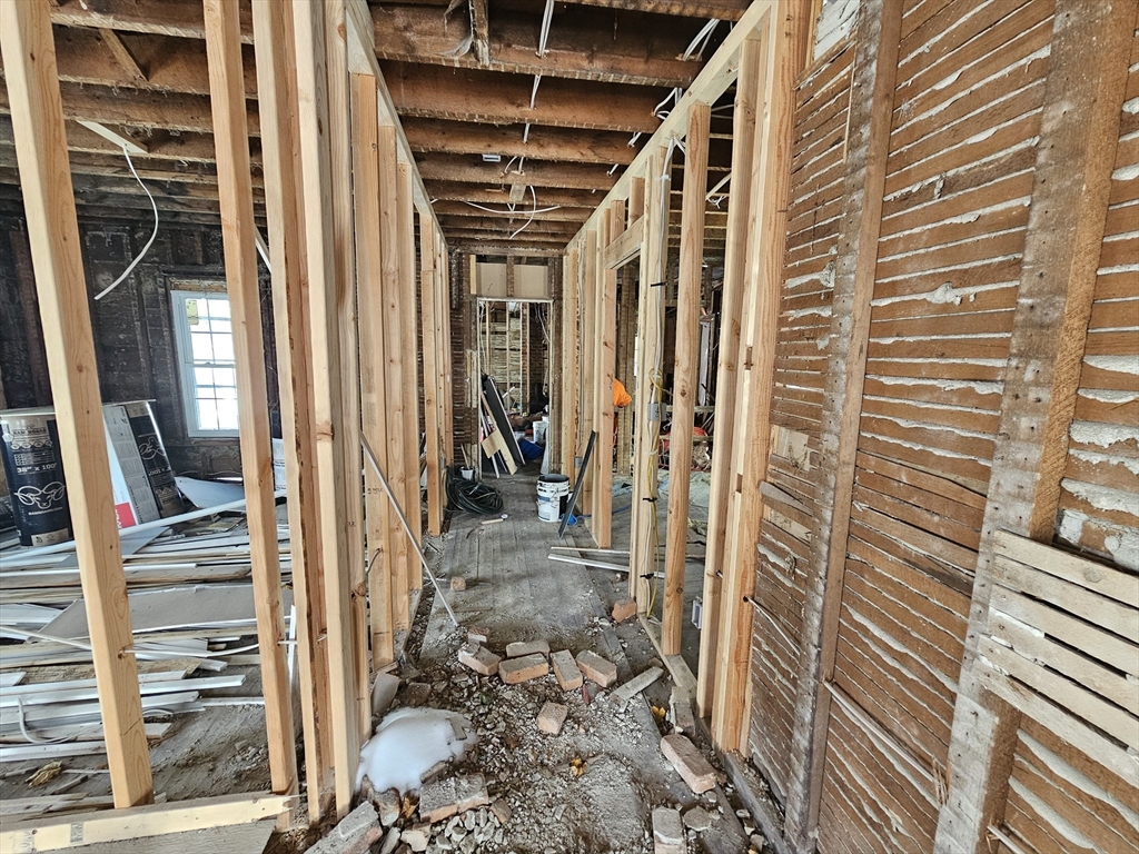 27 Hall Street North Adams, MA 01247 - Photo 21 of 32 a view of a hallway with a window