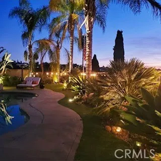 a view of outdoor space and yard