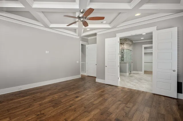 wooden floor in an empty room