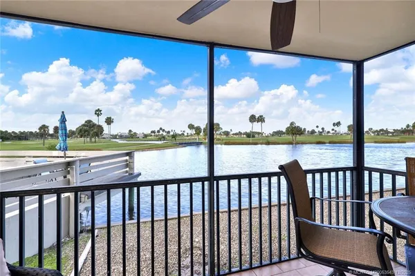 a view of a city from a balcony