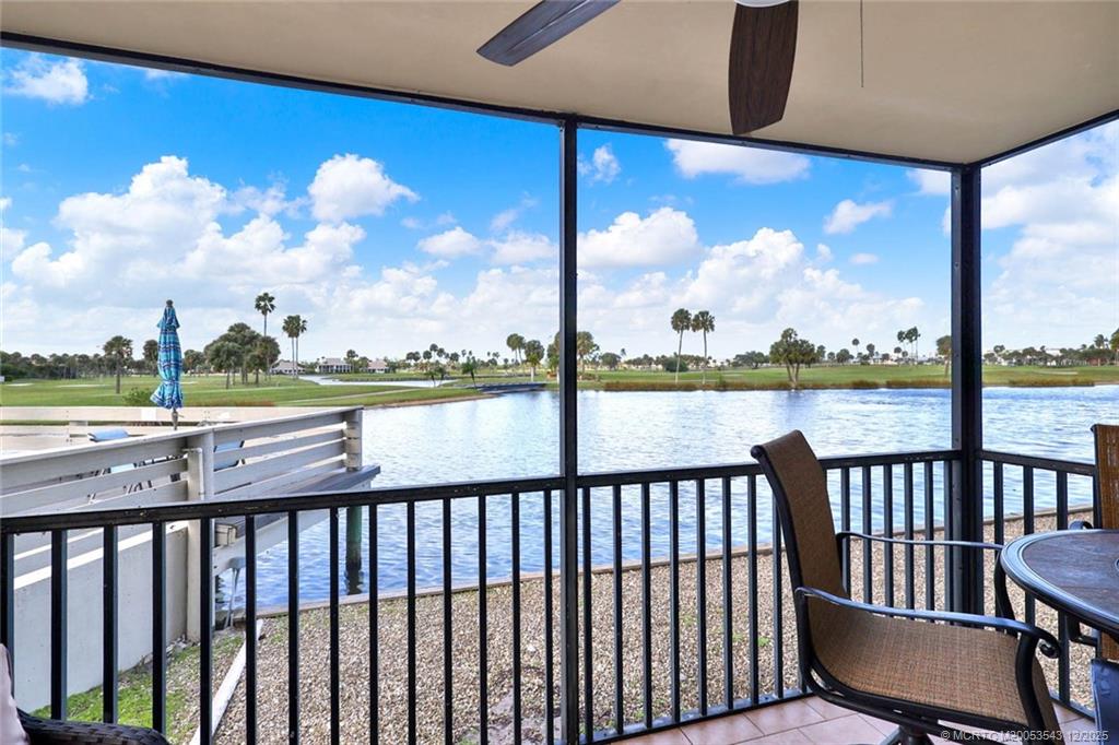 40 Northeast Plantation Road, Unit 101 Stuart, FL 34996 - Photo 25 of 37 a view of a city from a balcony