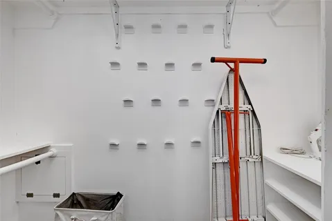 a bathroom with a sink and a shower