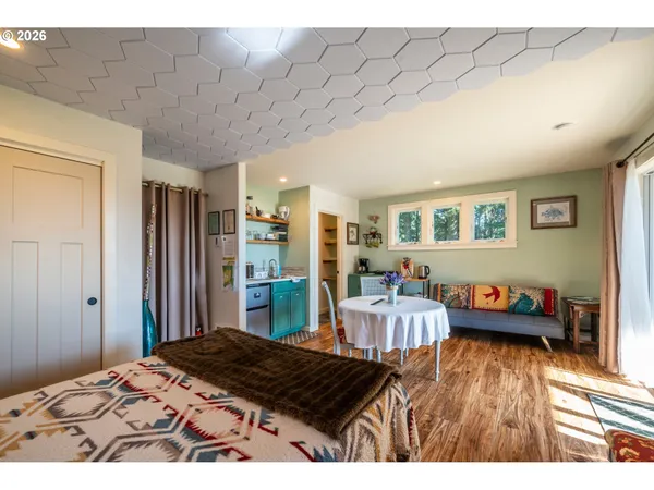 a view of a ocean from a window