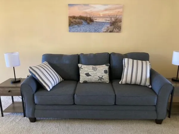 a living room with a couch