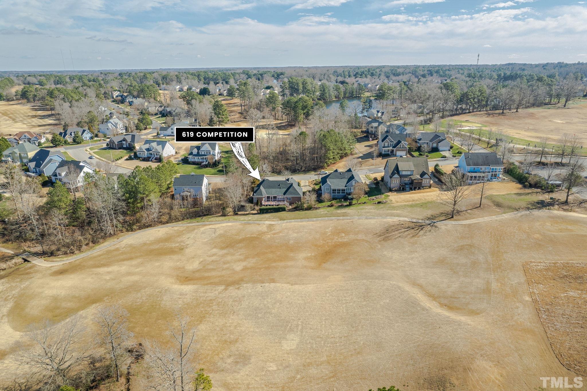 619 Competition Road Raleigh, NC 27603 - Photo 25 of 28 an aerial view of multiple house
