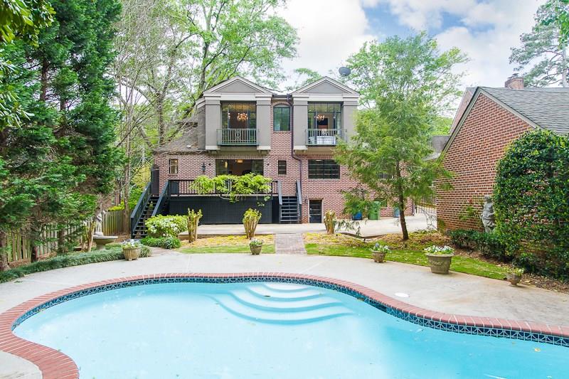 1680 Johnson Road Northeast Atlanta, GA 30306 - Photo 1 of 1 Exterior Back.