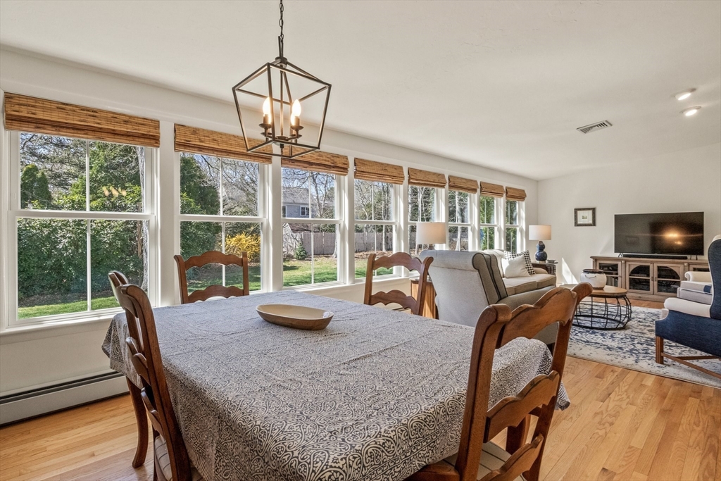 81 Crawford Road Barnstable, MA 02635 - Photo 12 of 42 a view of a dining room with furniture window and outside view