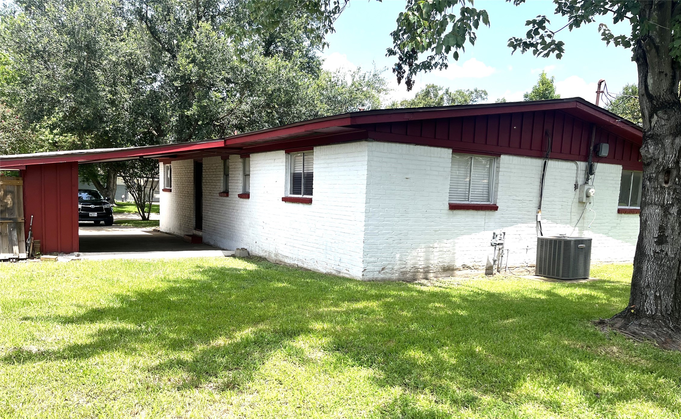 12332 Kayla Lane Houston, TX 77015 - Photo 13 of 15 a view of a house with backyard