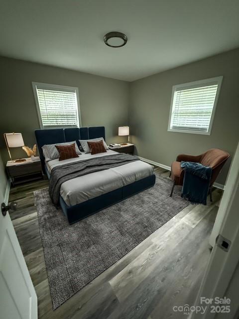 436 Clinton Avenue Lancaster, SC 29720 - Photo 9 of 11 a bedroom with a bed and windows