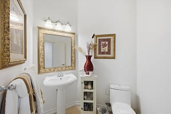 a room with furniture