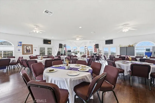 a view of an ocean and beach