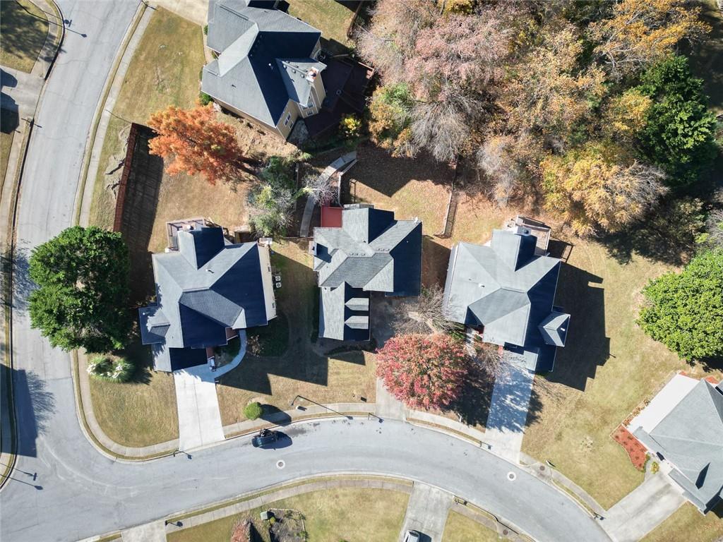 2670 Factor Walk Boulevard Suwanee, GA 30024 - Photo 56 of 57 an aerial view of a house with swimming pool and sitting space