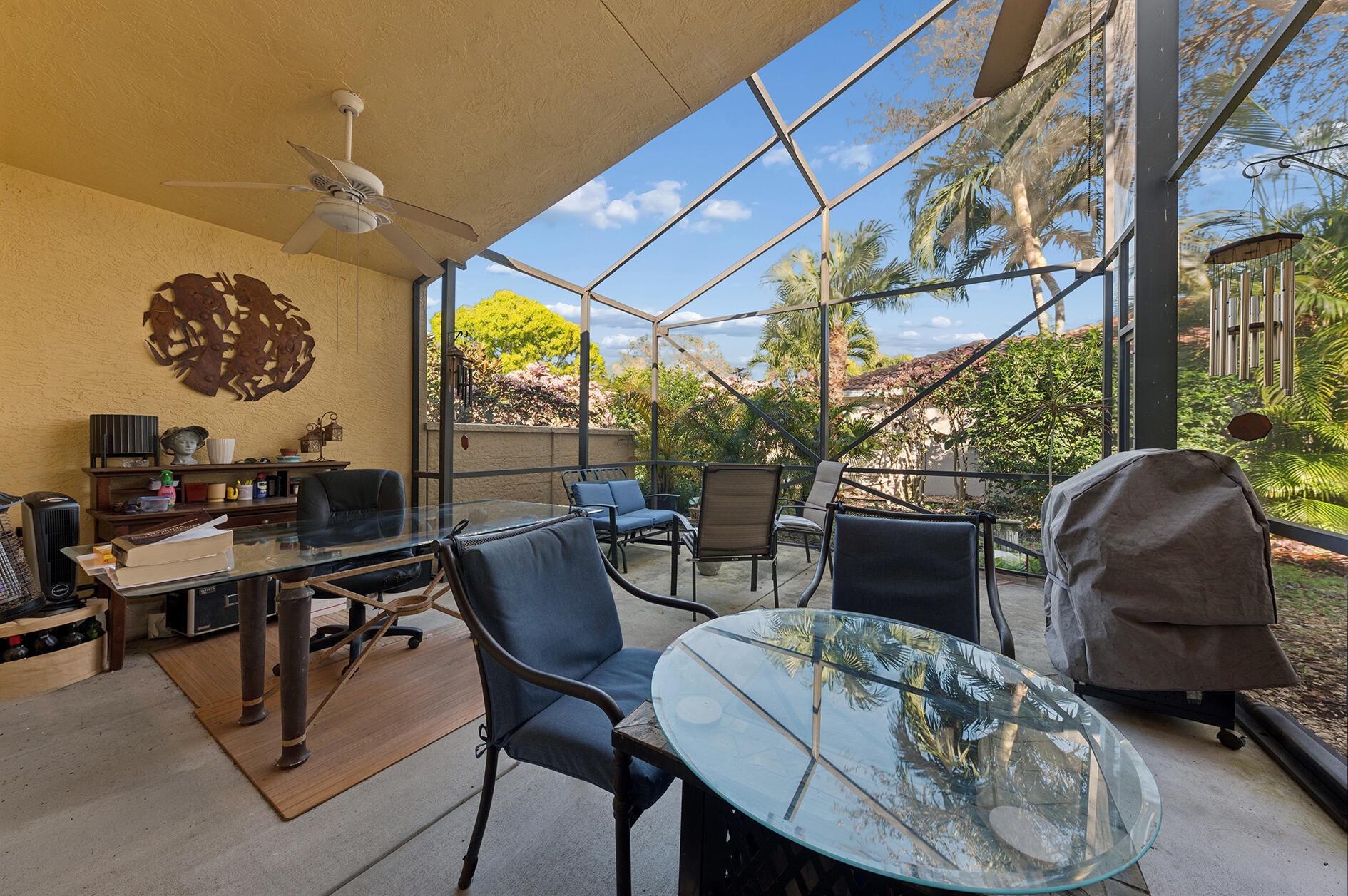 12024 Roma Road Boynton Beach, FL 33437 - Photo 14 of 30 Extended Screened Patio