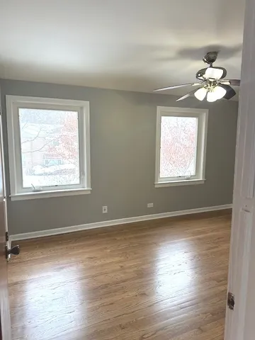 a view of wooden door