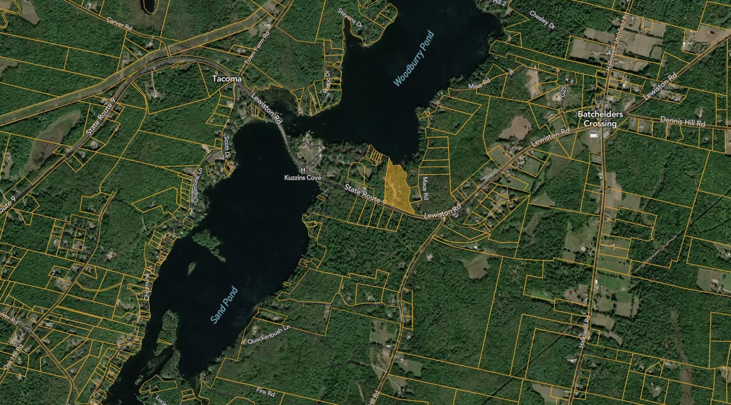 0 Route9-126 Road Litchfield, ME 04350 - Photo 41 of 105 108667map-101