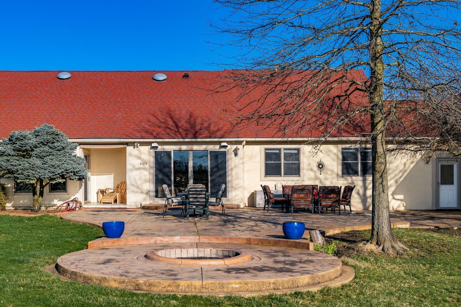 6772 Concord Road Delaware, OH 43015 - Photo 66 of 80 Expansive patio area with multiple seating areas