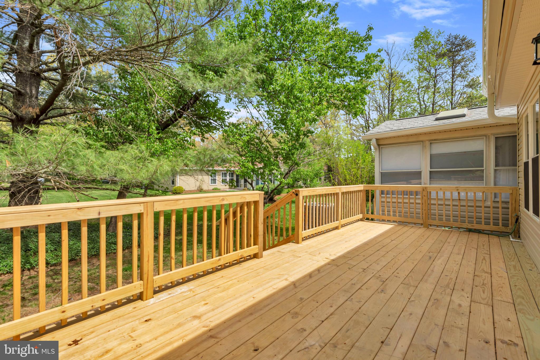 928 Riversedge Circle Annapolis, MD 21401 - Photo 29 of 37 a view of deck with wooden floor and fence