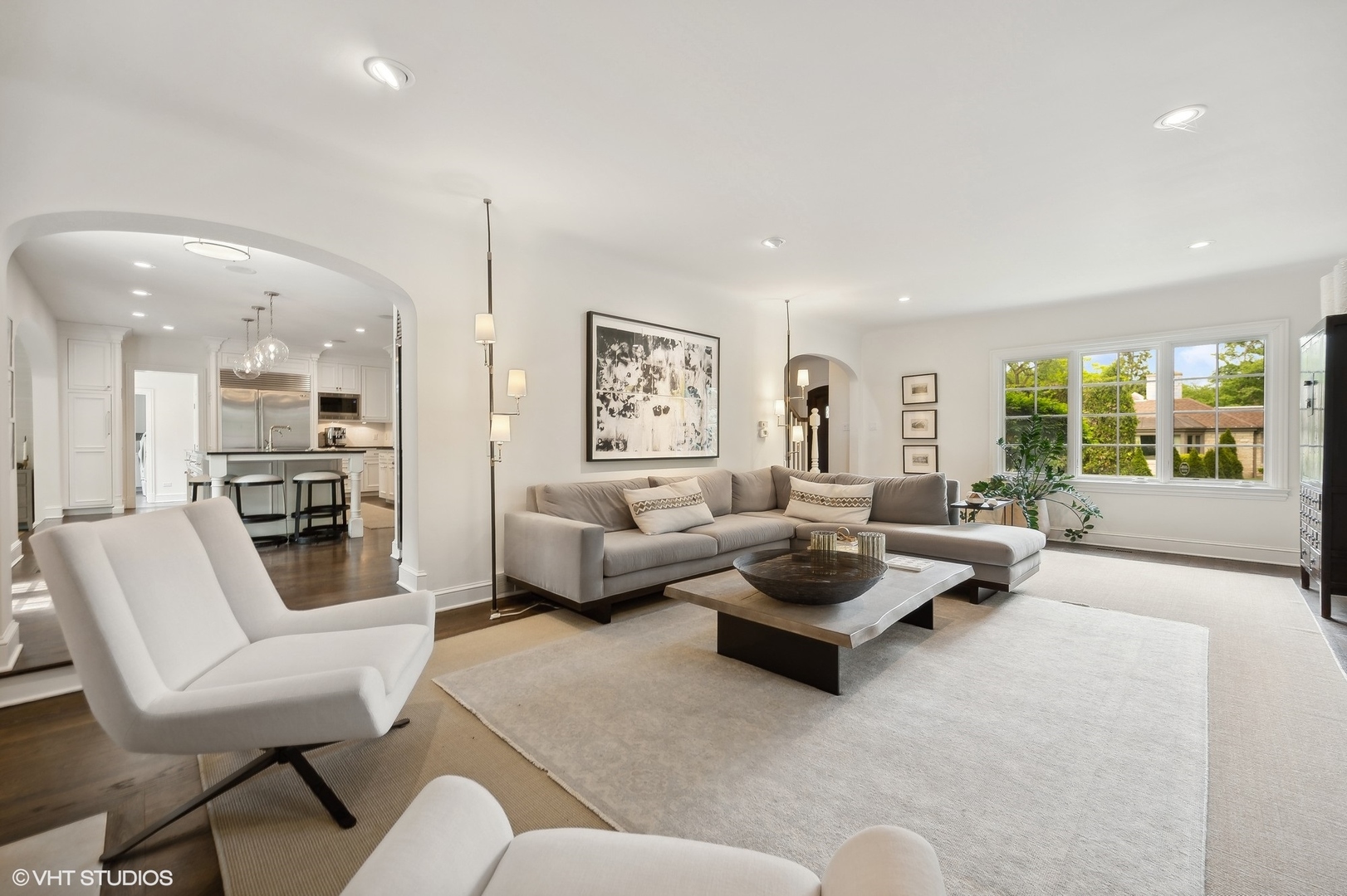 851 Sheridan Road Winnetka, IL 60093 - Photo 10 of 66 a living room with furniture and a large window