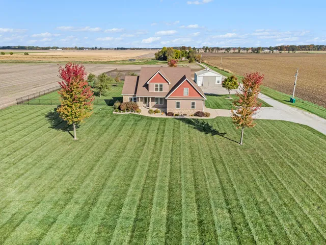a view of a lake with a ocean view