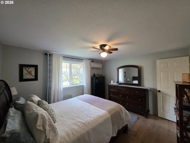 a view of a hallway with a white walls