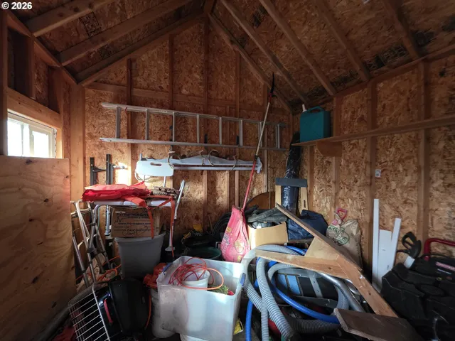 a backyard of a house