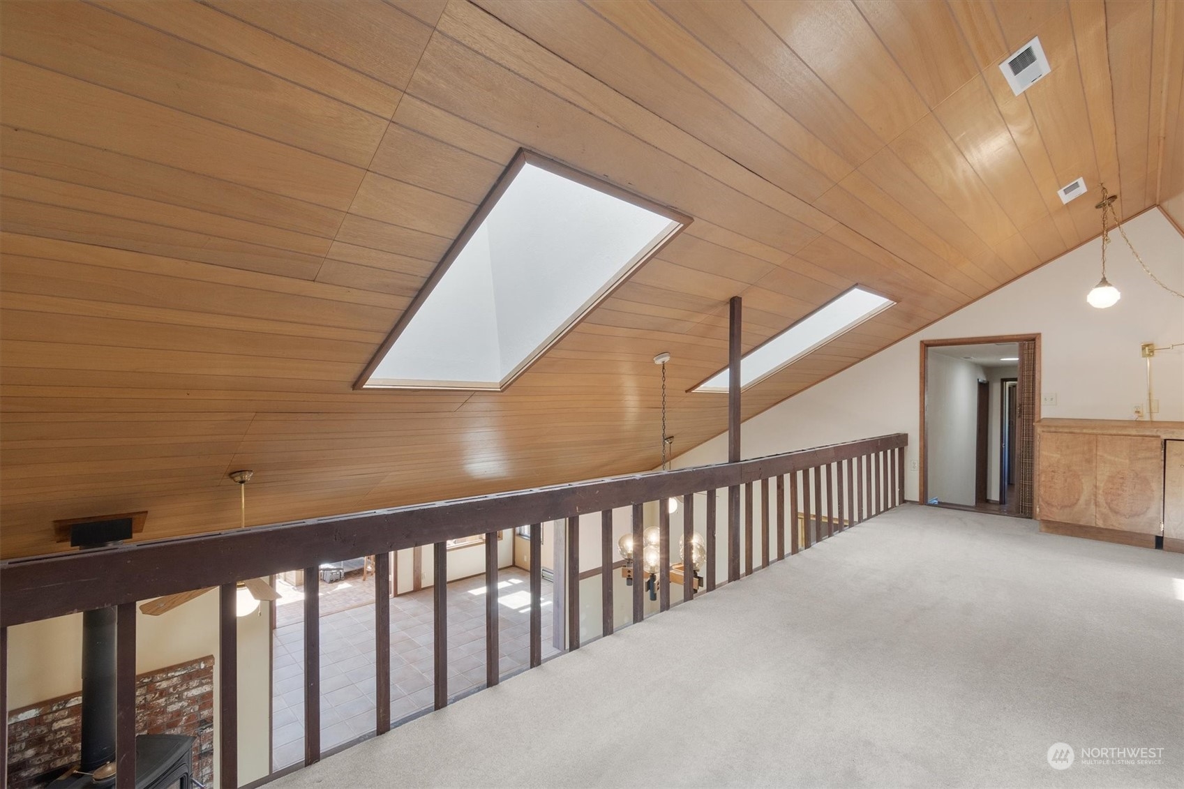 7405 Willow Grove Road Longview, WA 98632 - Photo 24 of 39 a view of staircase with lots of wooden floor
