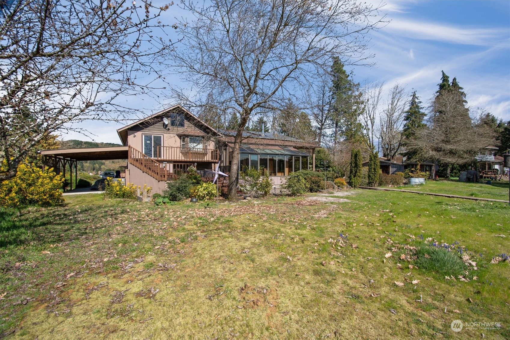7405 Willow Grove Road Longview, WA 98632 - Photo 7 of 39 a view of a house with a yard