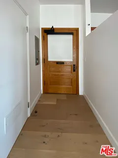 a view of front door