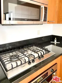 a close view of stove