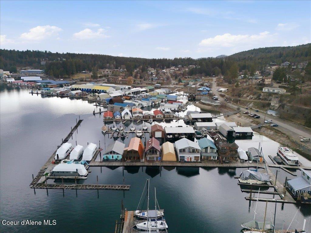 34129 Scenic Bay Road Bayview, ID 83803 - Photo 5 of 69 02-Aerial front of home