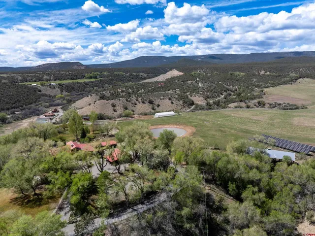 a view of city and ocean