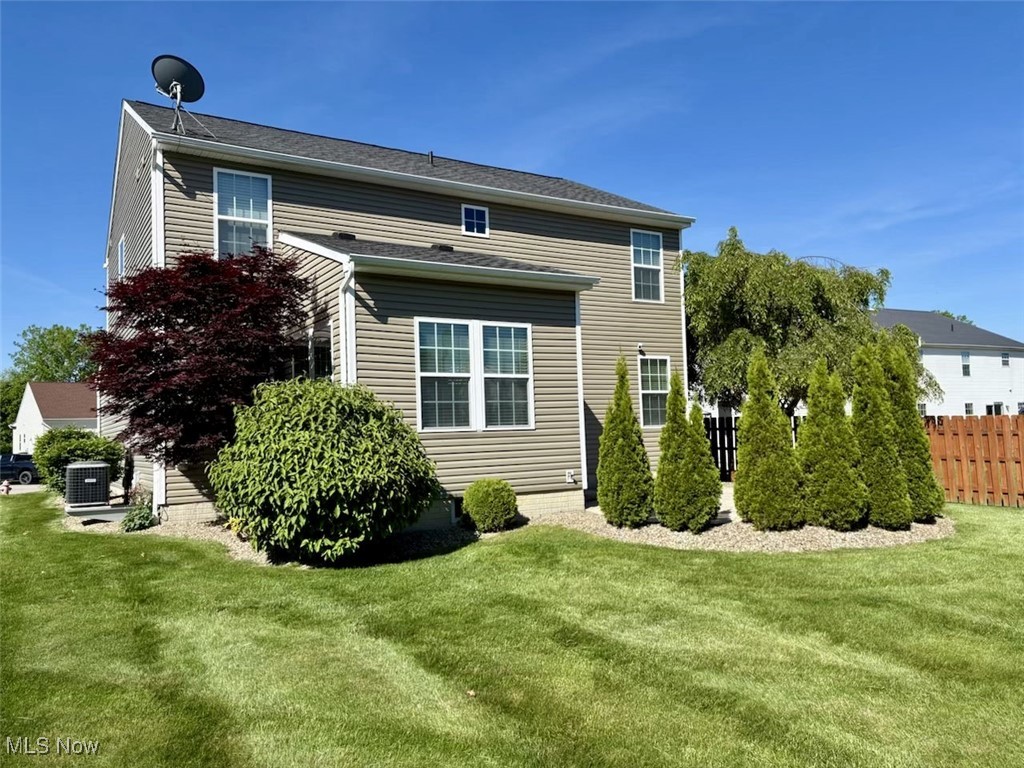 4156 Whitestone Road Kent, OH 44240 - Photo 25 of 28 Rear view of property with central AC